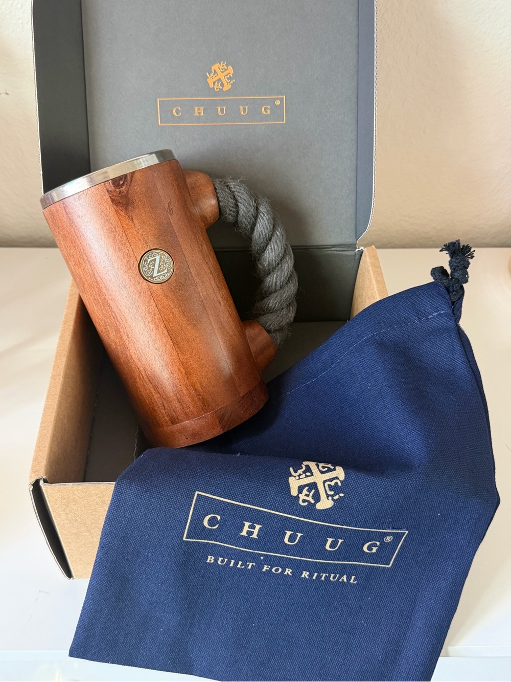 CHUUG Wooden Mug V3 24oz New